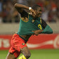 Controversial Cameroon Puma 2002-2003 Home Football Shirt Sleeveless Vest Green Size XL