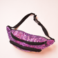Fanny Pack / Bum Bag with Rhinestones Wings Two Pockets