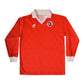 Switzerland Lotto Home Football Shirt #10 Sforza Red Size L