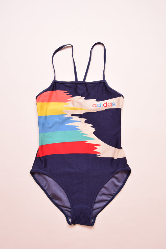 Vintage 80's Adidas Swimsuit Swimwear One Piece Size S Made in Italy