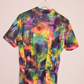 Vintage 90's Cycling Jersey Psychedelic Pattern