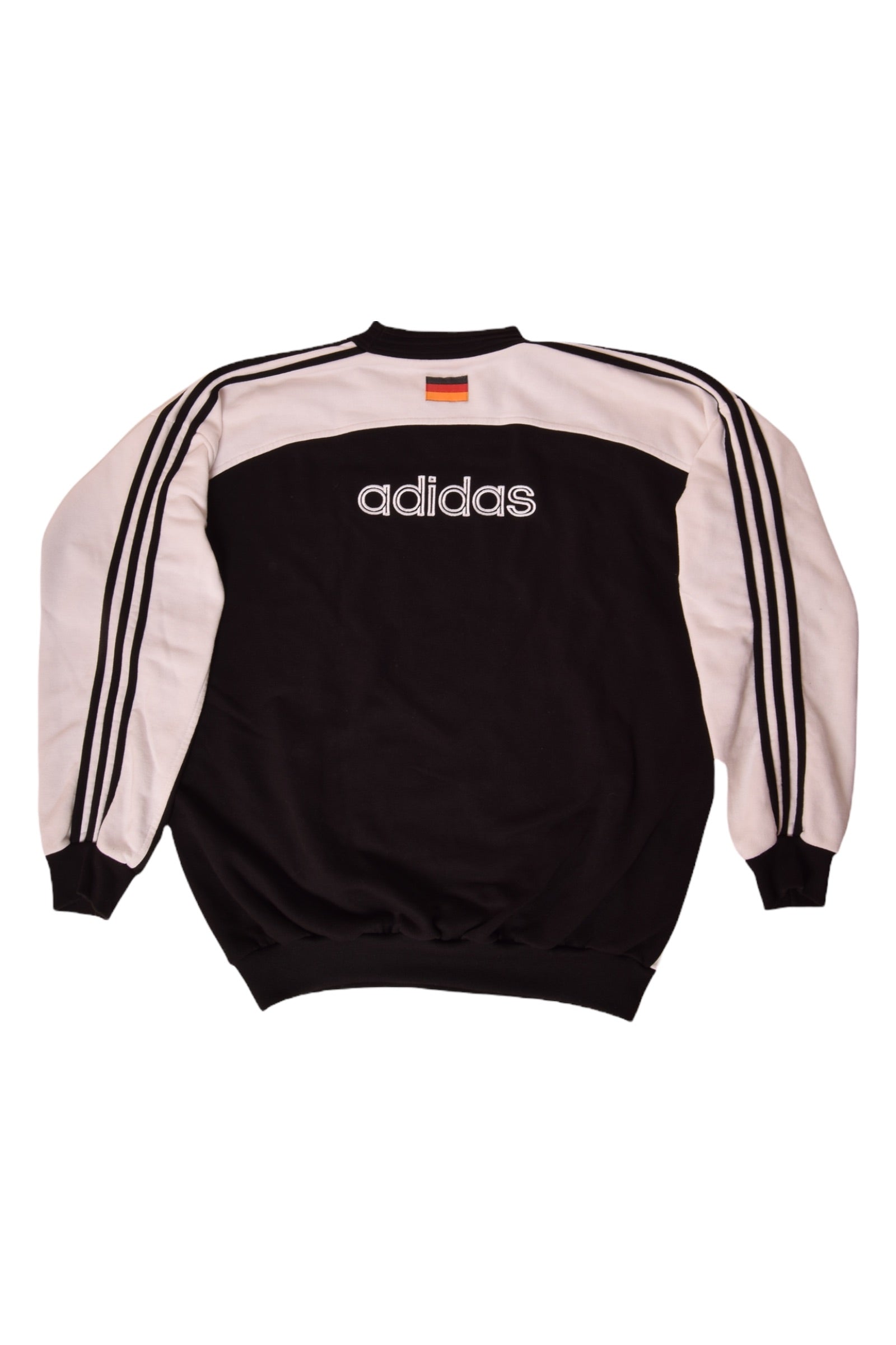 Vintage Germany 1994-1995 Adidas Training Football Sweatshirt Crew Neck Sweat Top Size L