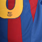 Ronaldinho Barcelona Nike 2005 - 2006 Home Football Shirt Size M Red Blue