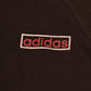 Vintage Adidas Sweatshirt The Brand With The Three Stripes Black Red Size S-M