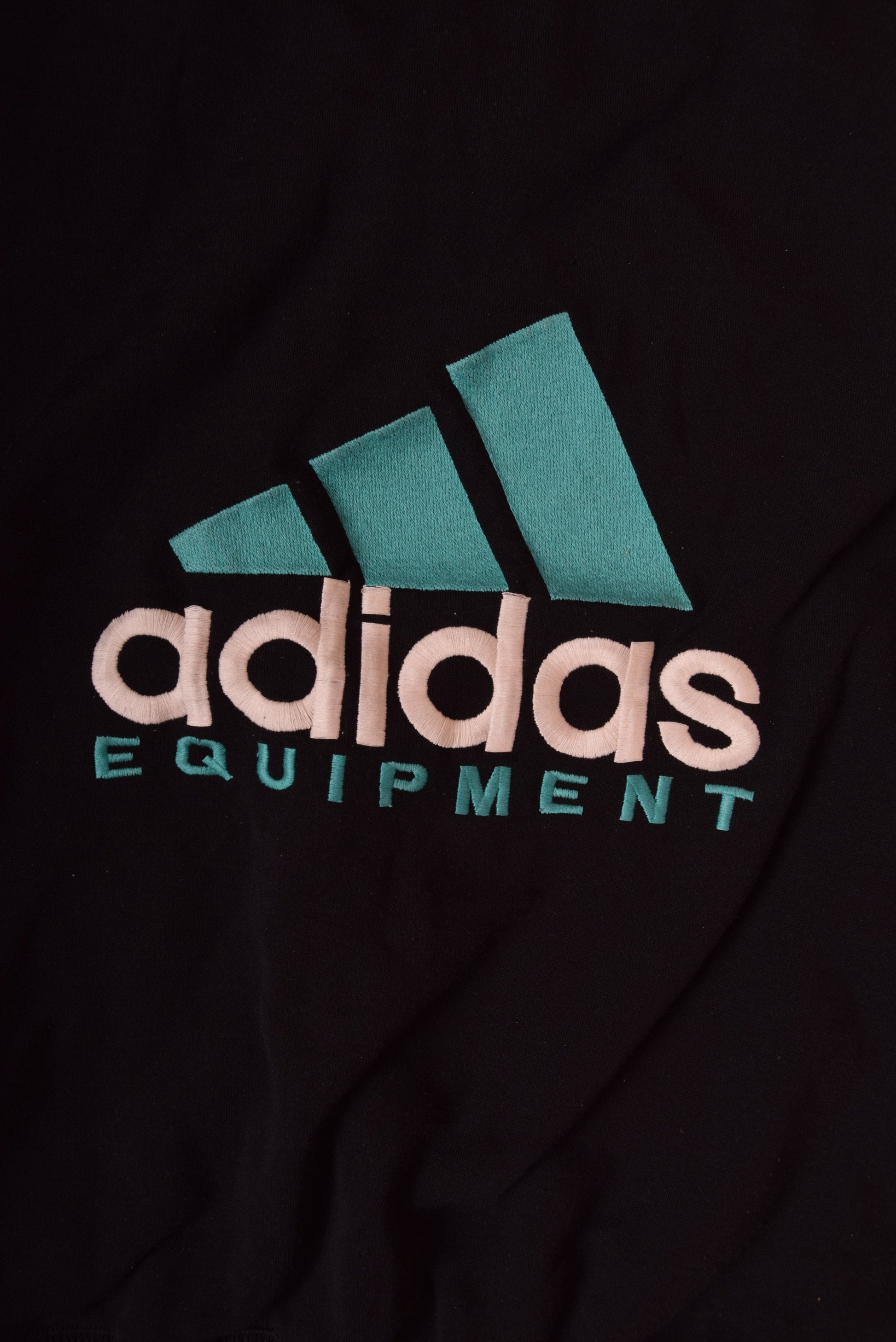 Vintage Adidas Equipment Sweatshirt Size L Green Black