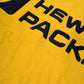 Tottenham Hotspur Pony 1995-1997 Third Football Shirt Yellow Size XL Made in UK Hewlett Packard