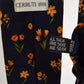 Vintage Cerruti 1881 Silk Tie Made in France 90's Floral Print