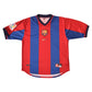Vintage Nike Football Shirt Home FC Barcelona '98-'00 Size M