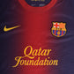 FC Barcelona Nike Home Football Shirt 2012 - 2013 Size M Red Blue