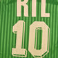 ASSE AS Saint-Étienne Lubomir Moravčík Adidas Football Shirt 10 RTL Demi Finale de Coupe de France Green White Size XL Made in France