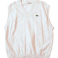 Vintage Lacoste Tennis Vest 80's Made in France Size L-XL White