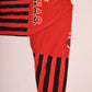 Vintage AC Milan Le Felpe Dei Grande Club Del Calcio Italiano Parmalat Sweatshirt Made in Italy SizeM-L Red Black