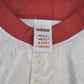 Vintage Glasgow Rangers FC Adidas 1996 - 1997 Away Football Shirt Size L White Red Blue Made in UK McEwan's Lager