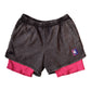 NIKE CHALLENGE COURT SHORTS ACID WASHED WITH LEGGINS ATTACHED ANDRE AGASSI