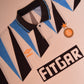Vintage Inter Internazionale Milano Umbro Away Football Shirt 1991-1992 Size XL White Fitgar