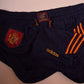 Vintage Spain Adidas 1996 - 1998 Shorts Size L Made in England Blue Euro 96