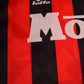 AC Milan Lotto Home Football Shirt 1993-1994 Long Sleeve Motta