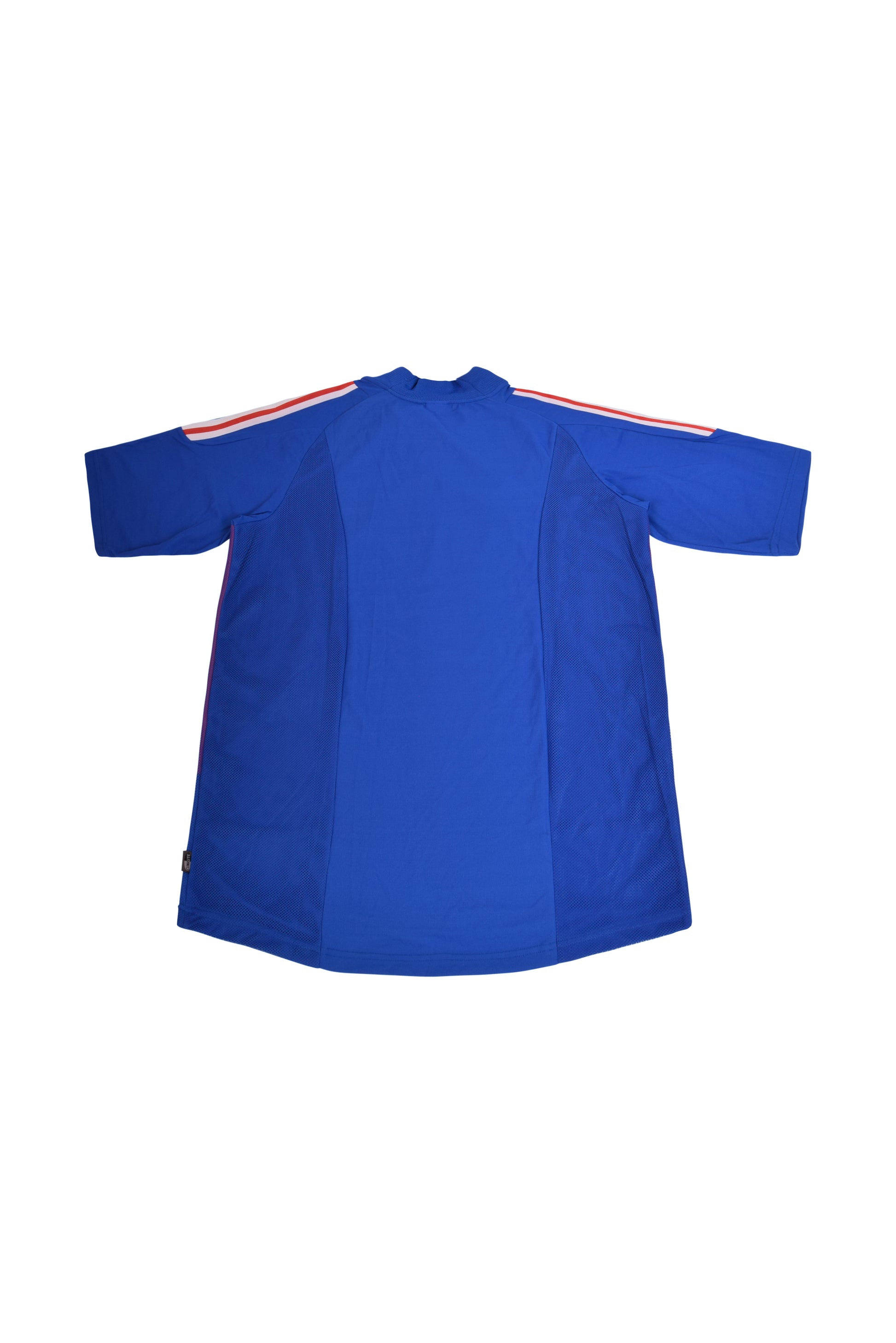 France '02-'03 Adidas Home Football Shirt Size M Blue 