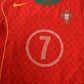 Portugal Figo Nike 2004-2005 #7 Home Football Shirt Size L Limited Edition