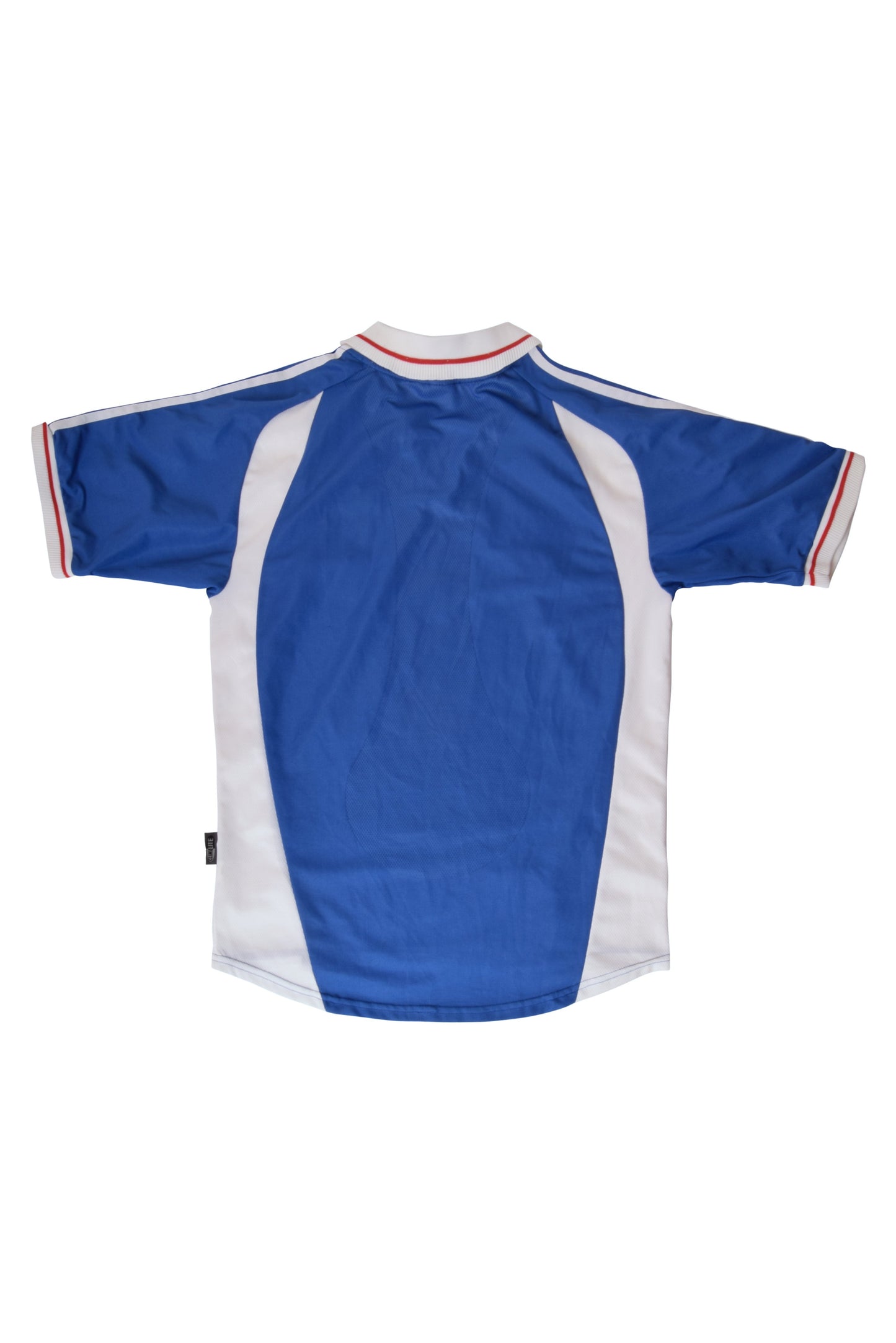 Yugoslavia Adidas 2000-2001 Home Football Shirt Blue Size S Made in England Euro 2000