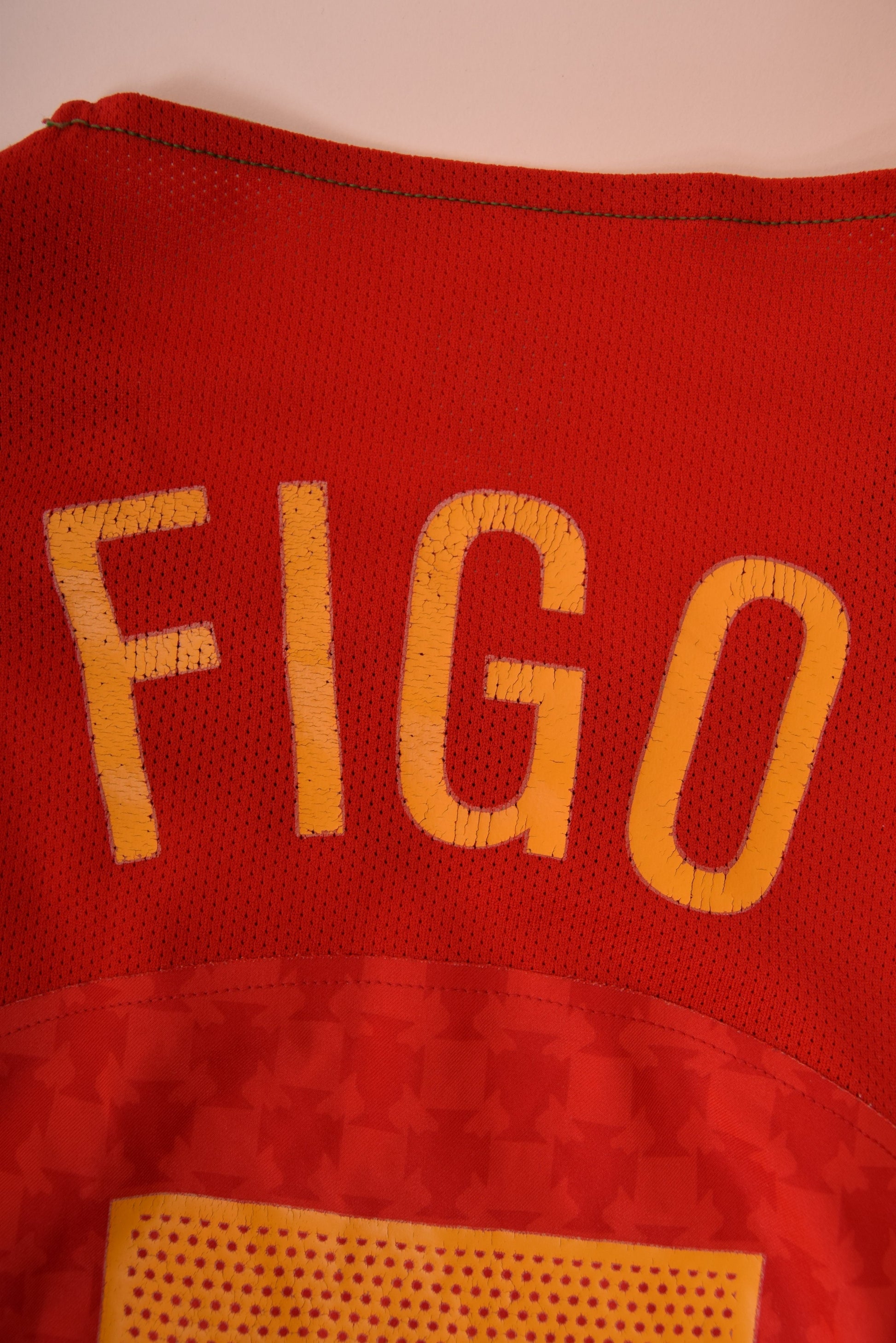Portugal Figo Nike 2004-2005 #7 Home Football Shirt Size L Limited Edition