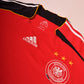 Germany 2006 - 2007 Adidas Away Football Shirt Red ClimaCool