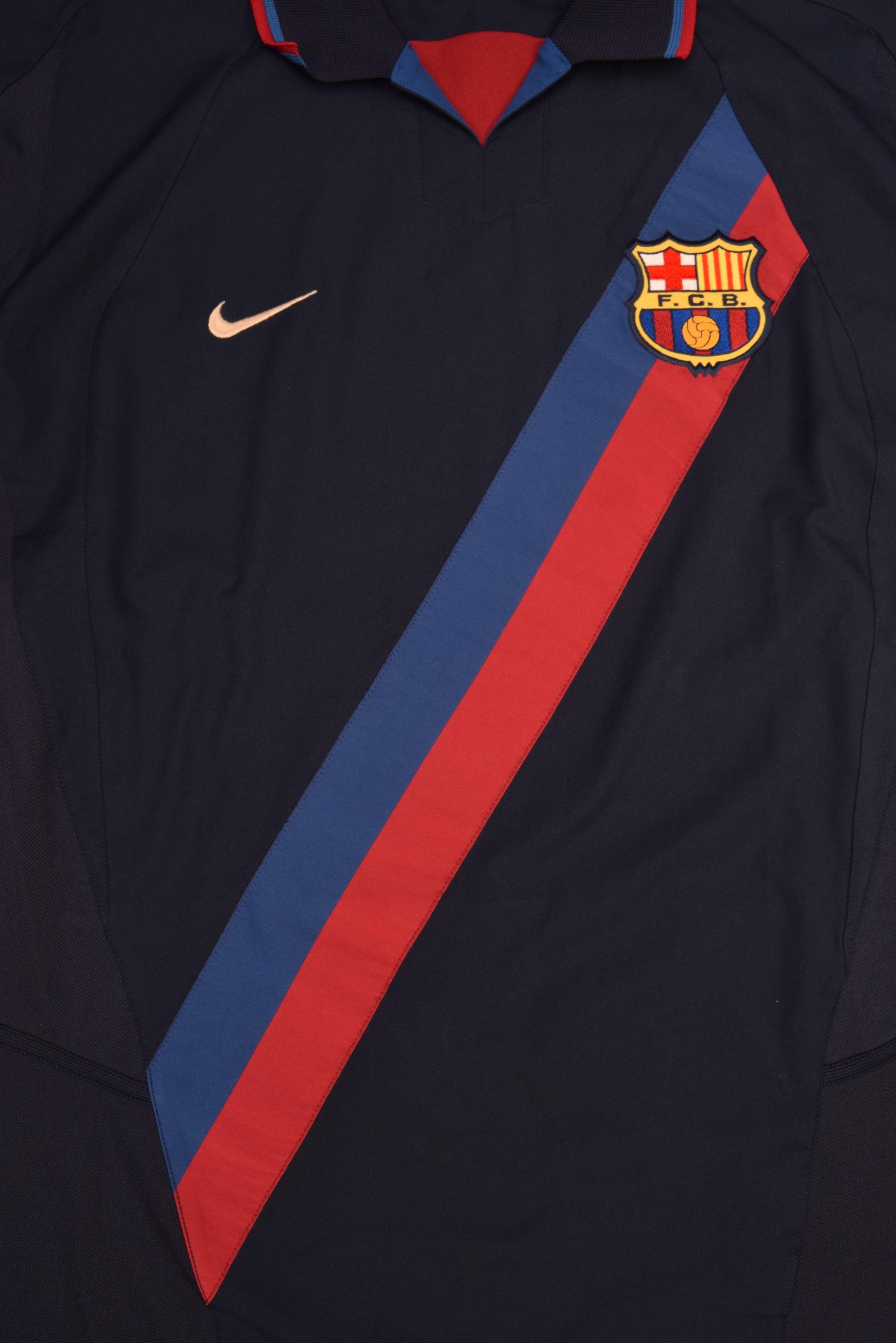 FC Barcelona Nike 2002-2003 Away Third Football Shirt Blue Size XL XXL