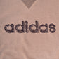 Vintage 90's Adidas Sweatshirt Crew Neck Grey Size L-XL
