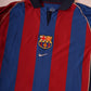 Barcelona Nike Home Football Shirt 2001-2002 Size XL Dri-Fit