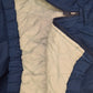 Vintage 90's Starter Cowboys Dallas Quilted Jacket NFL 1/4 Quarter Zip Size XL Blue