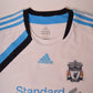 Liverpool Adidas Luis Suarez #7 2011-2012 Third Football Shirt Size L White Standard Chartered