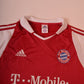 Bayern Munchen Adidas Home Football Shirt 2003 - 2004 Size XL Red White Long Sleeve