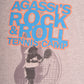 Vintage Nike Andre Agassi Rock & Roll Tennis Camp 90's Made in USA Size M Grey