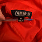 Vintage Yamaha Racing Sports Team Jacket Made in Japan Size M Red White