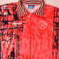 Vintage Ajax Amsterdam Umbro '96-'97 Red Size on the label XL