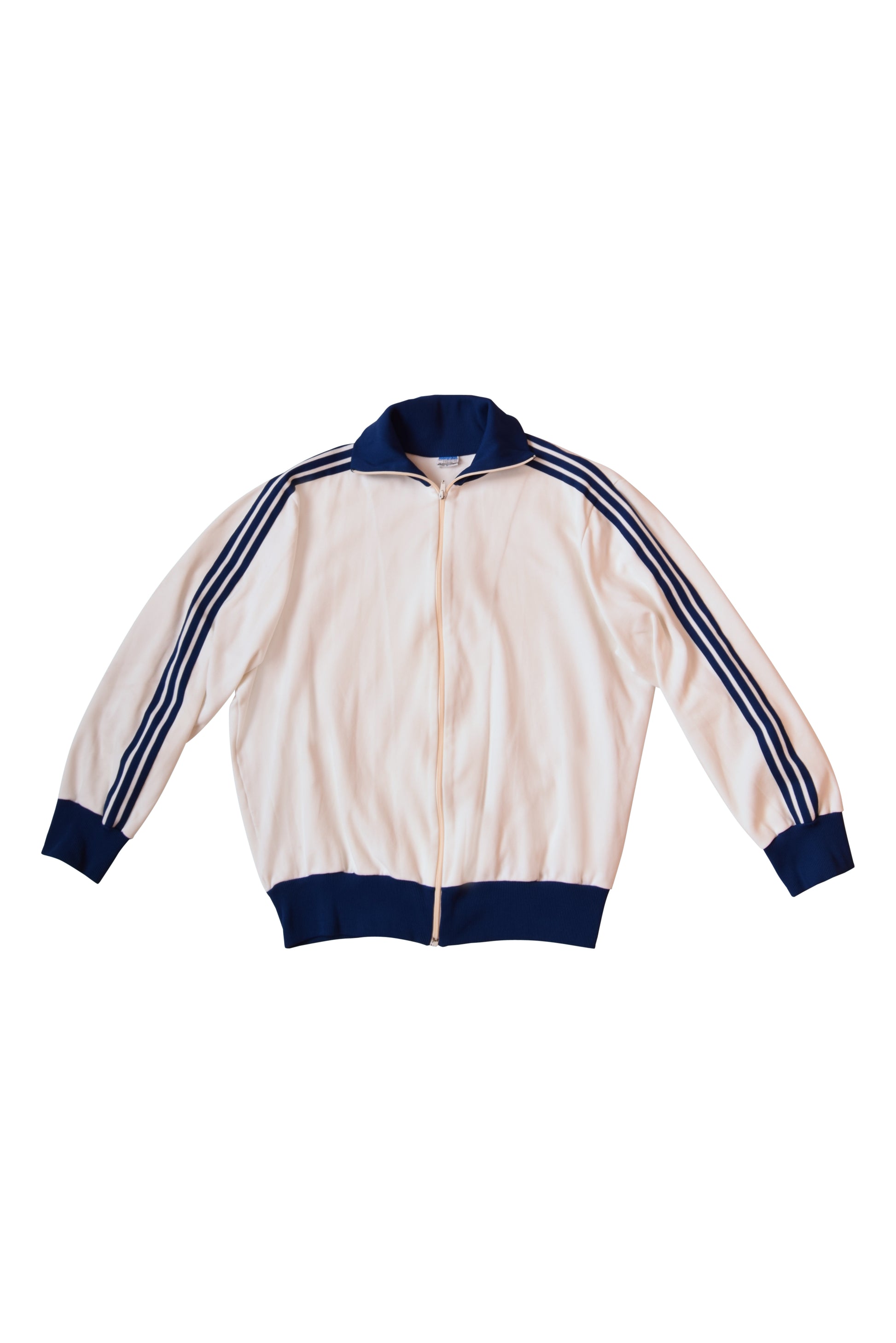 Vintage 70's Adidas Ein Schwahn - Erzeugnis Jacket / Track Top Made in West Germany White Size M-L