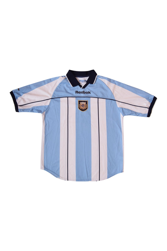 Argentina Reebok 2000- 2001 Home Shirt HidroMove Size S 
