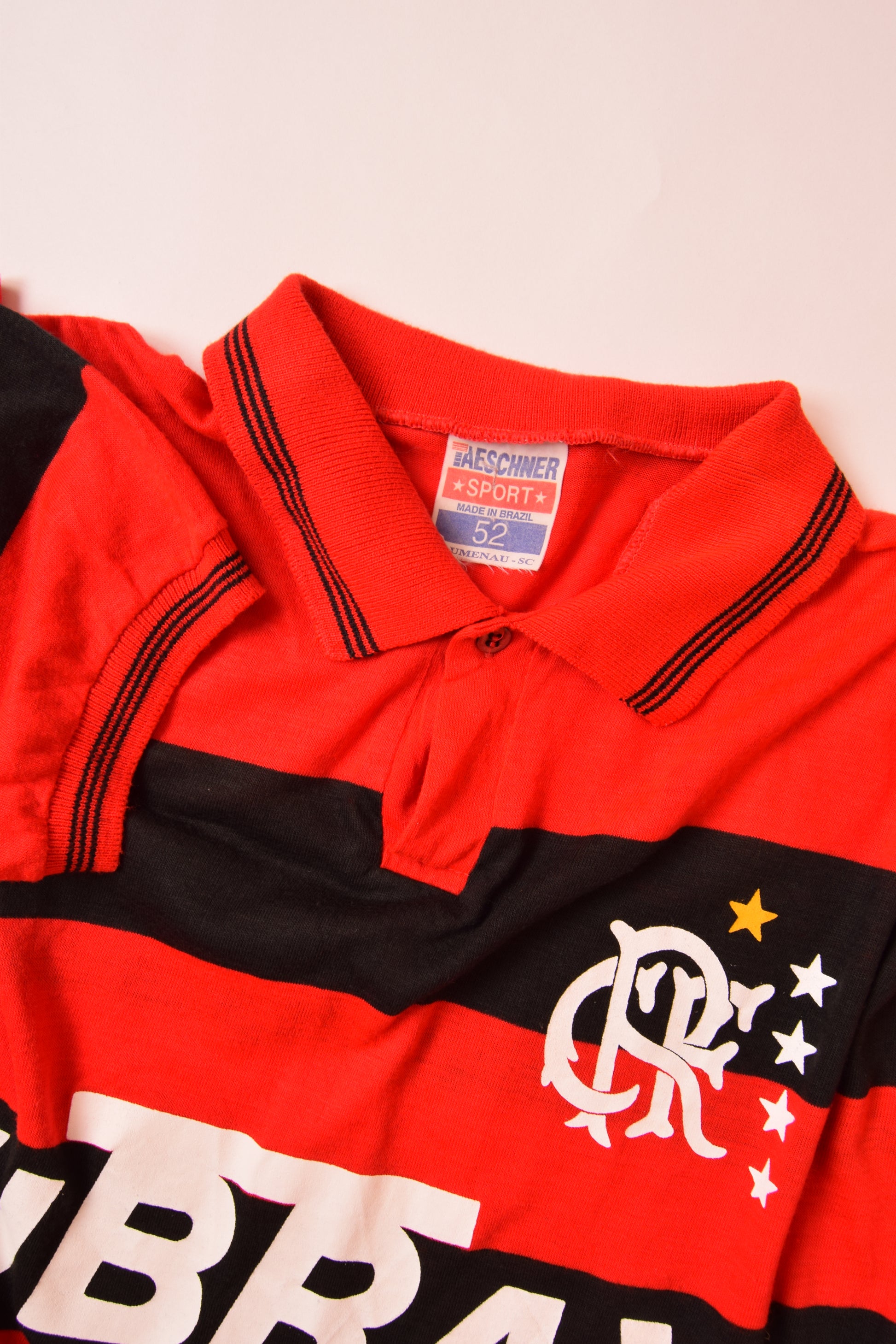 Flamengo Football Shirt Taeschner #10 Made in Brazil Size L