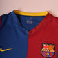 FC Barcelona Nike Home Football Shirt Size M Red Blue Sphere Dry