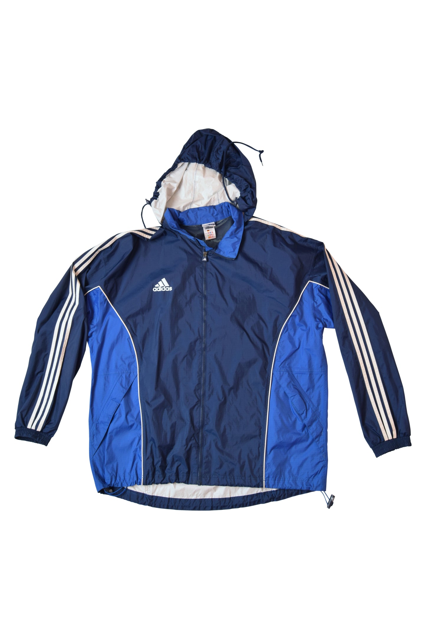 Vintage Adidas Jacket / Festival Windbreaker 90's