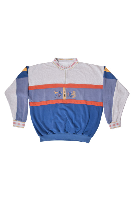 Vintage 90's Adidas Sweatshirt Crew Neck size L-XL