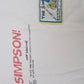 Vintage 1998 Bartholomew J. Simpson The Simpsons Matt Groening Twentieth Century Fox Film T-Shirt Butt Selfie White Size M-L