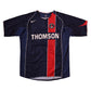 Paris Saint - Germain PSG Nike '04-'05 Home Football Shirt Size L Thomson