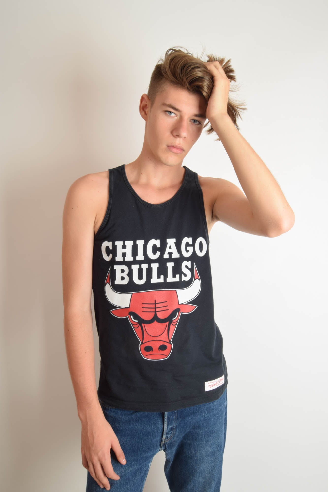 Chicago Bulls Courtside Older Kids' (Boys') Nike Dri-FIT NBA Tank