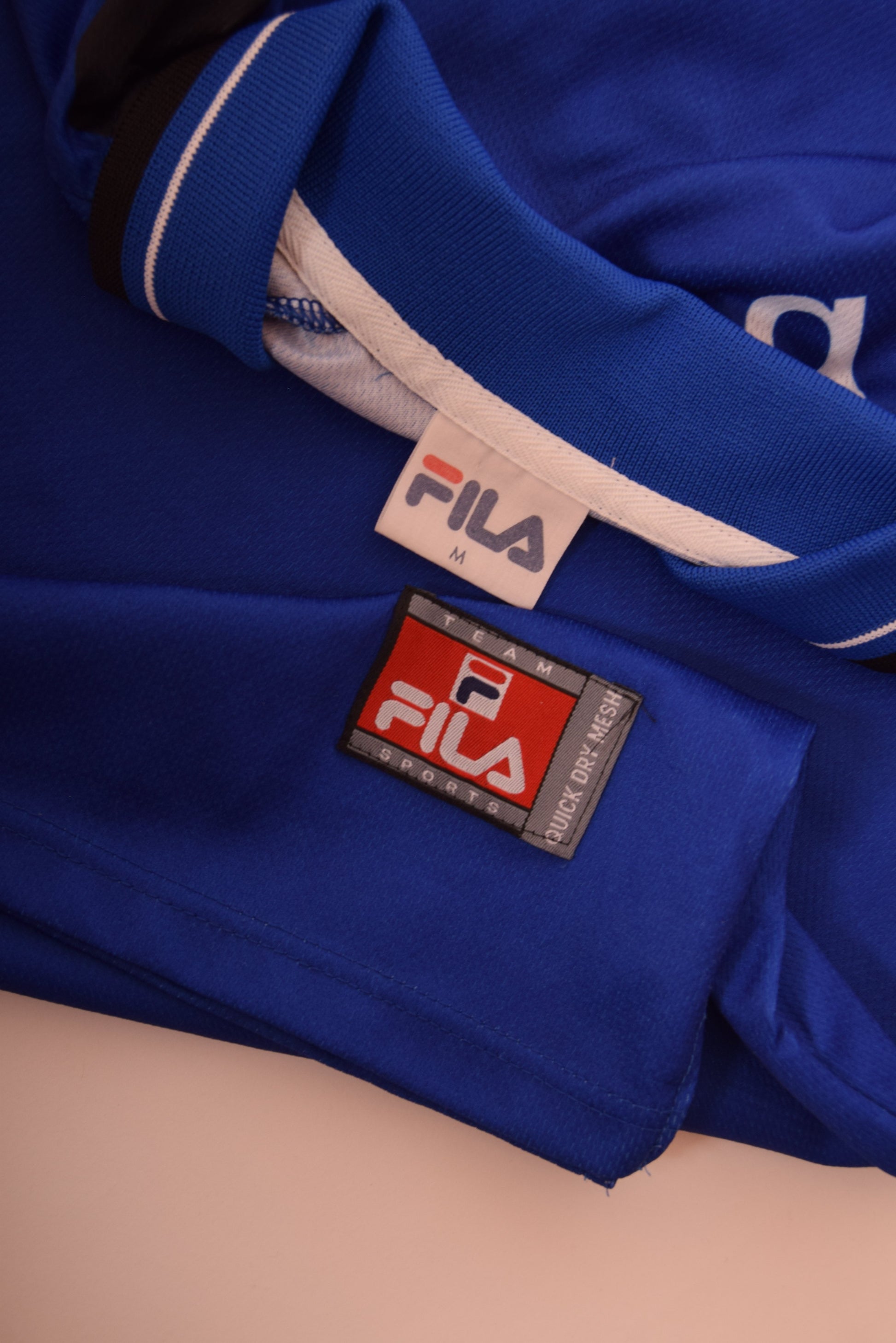 Vintage Hamburg Fila 199-2000 Away Football Shirt Size M Blue
