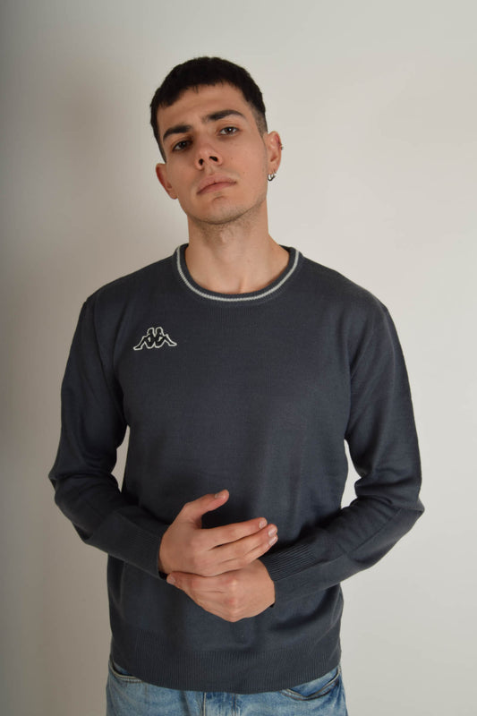 Vintage Kappa Jumper Size M Grey