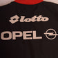 AC Milan Lotto Quilted Jacket 90's Size XXL Made in Italy Opel
