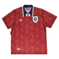 Vintage England Umbro 1994-1995 Away Football Shirt Size L Made in England