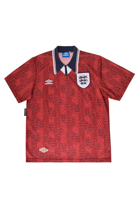 Vintage England Umbro 1994-1995 Away Football Shirt Size L Made in England