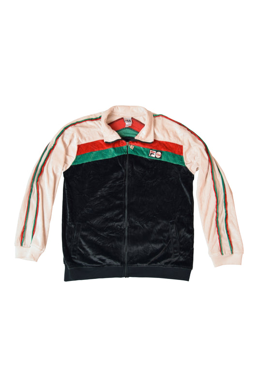 Vintage Fila Fluffy Jacket Size M-L